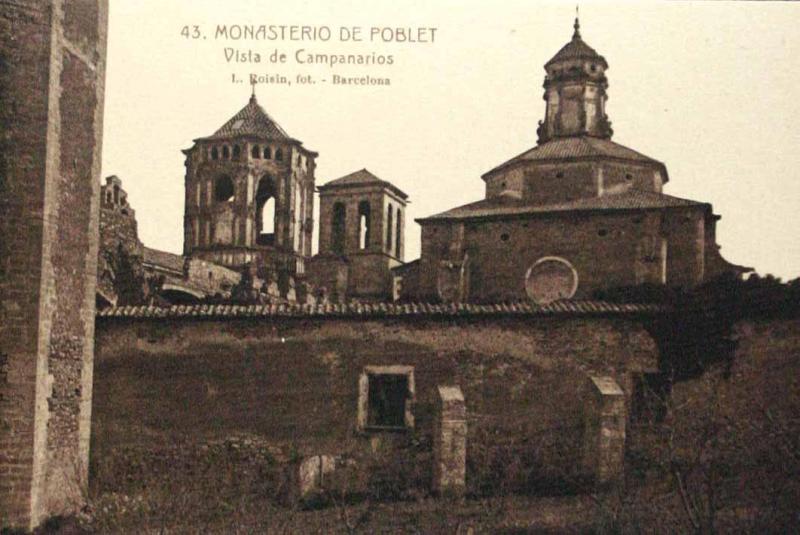 Monasterio de Poblet. Vista de Campanarios