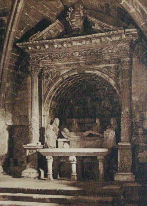 Monasterio de Poblet. Altar del Santo Sepulcro