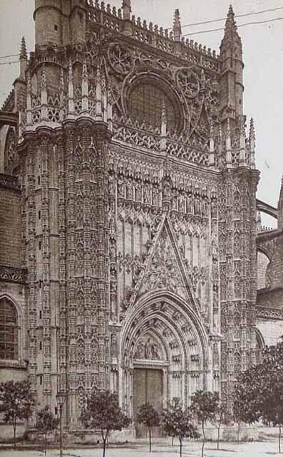 Sevilla. La Catedral. Patio de los Naranjos