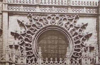 Sevilla. Catedral. Rosetón
