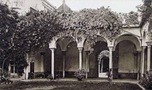 Sevilla. Casa de Pilatos. Patio de la entrada