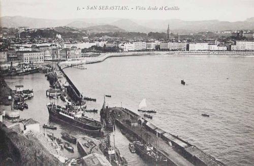San Sebastián. Vista general desde el Castillo