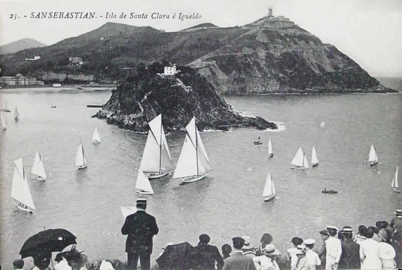 San Sebastián. Isla de Santa Clara e Igueldo