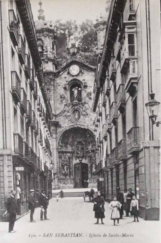 San Sebastián. Iglesia de Santa María