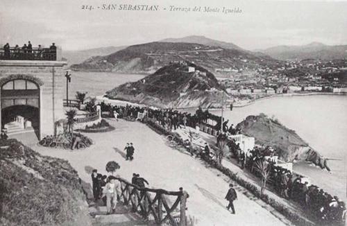 San Sebastián. Terraza del Monte Igueldo