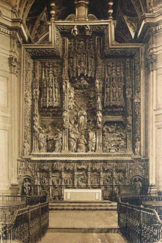 Zaragoza. Templo del Pilar. Altar Mayor