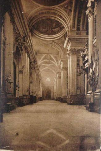 Zaragoza. Interior del Templo del Pilar