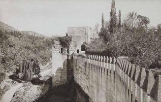 Granada. Alhambra. Torres del Candil y de la Cautiva