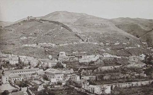 Granada. Vista general del Sacro Monte