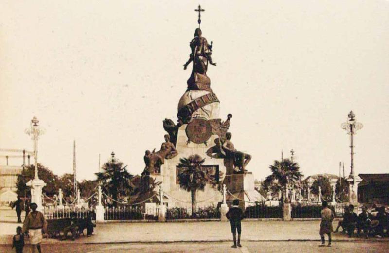 Valladolid. Monumento de Colón