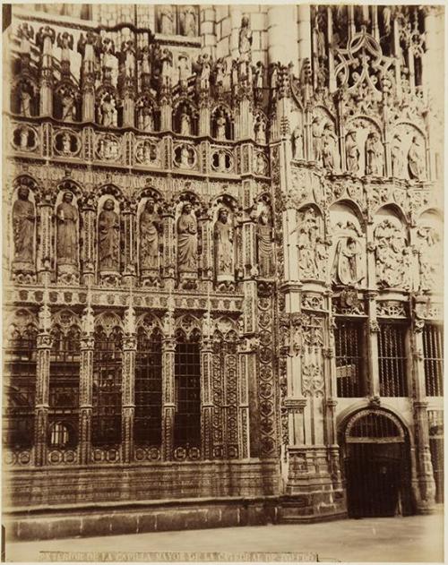 Exterior de la Capilla Mayor de la Catedral de Toledo.