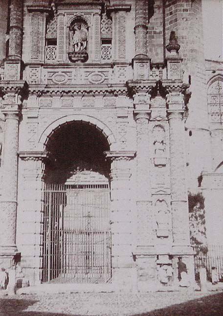 (Iglesia parroquial de Jerez. Detalle)