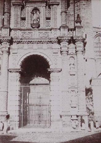 (Iglesia parroquial de Jerez. Detalle)