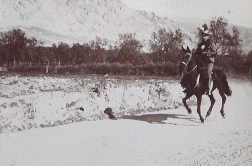 (Jinete a caballo en Dúrcal)