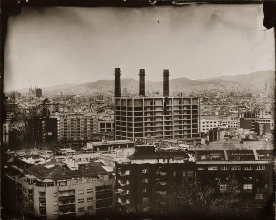 Barcelona Expedición Heliográfica. Vista Miramar 