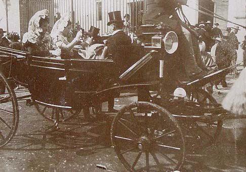 (Coche de caballos. Feria de Sevilla)