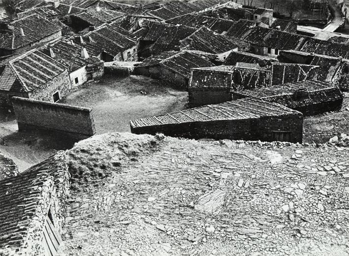Bercianos de Aliste. Vista de los tejados