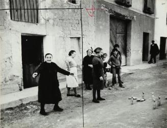 Partida de bolos. Ayllón