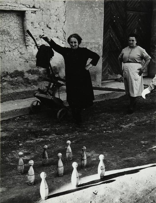 Partida de bolos. Ayllón