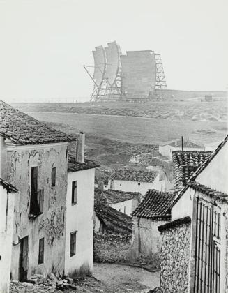 Vista de pueblo rural