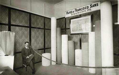 Stand de Hijos de Francisco Sans en la I Feria de Muestras de Barcelona