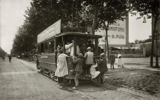 Tranvía de la línea Sants-Plaza de Cataluña