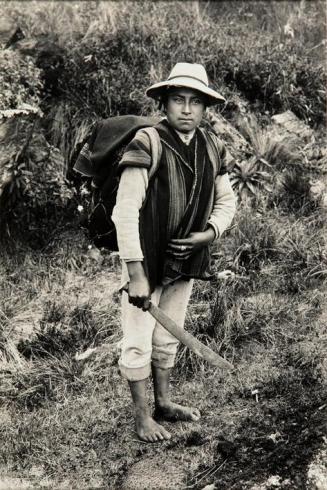 Campesino con machete