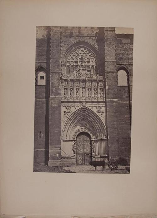 Ávila. Catedral. Puerta frontal oeste