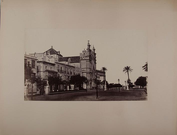 Cádiz. Alameda e Iglesia del Carmen