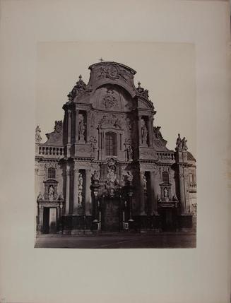 Murcia. Fachada principal de la catedral