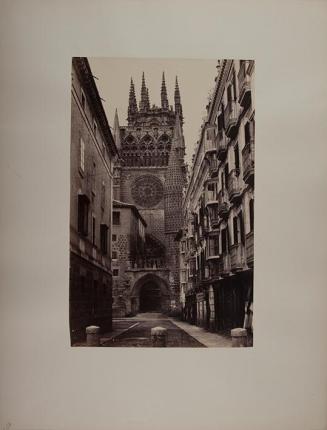 Burgos. Catedral, vista del crucero sur