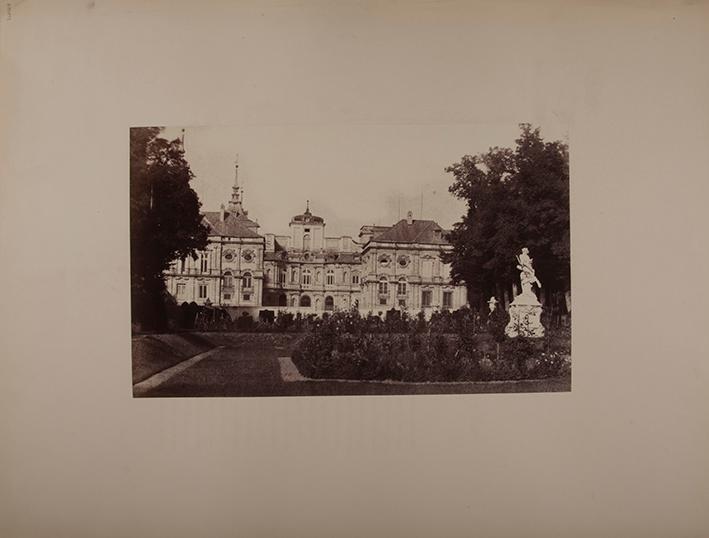 La Granja de San Ildefonso. Vista de Palacio