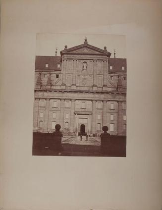 El Escorial. Monasterio, fachada principal