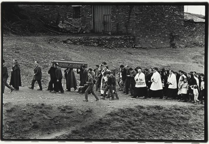 Cortejo fúnebre, procesión de Bercianos de Aliste