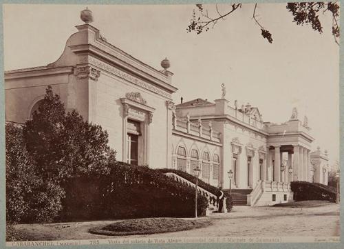 Carabanchel (Madrid). Vista del Palacio de Vista Alegre, propiedad del E.S. marqués de Salamanca