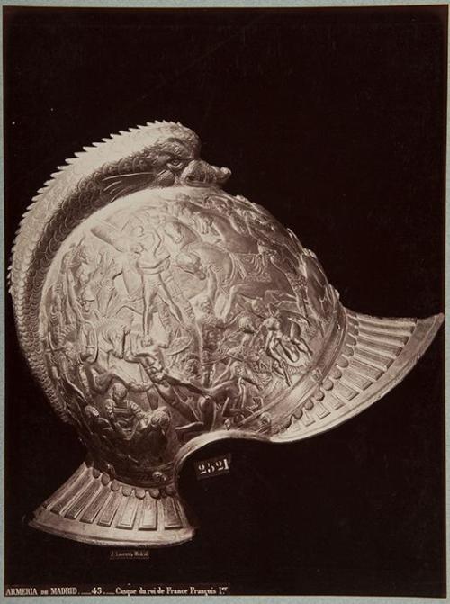 Armería de Madrid. Casque du roi de France François Ier