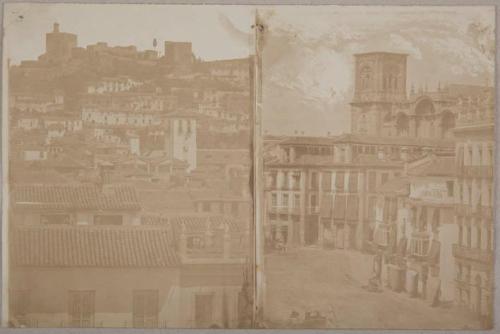 Dos vistas de Granada (díptico)