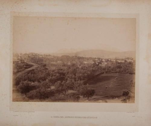 Vista del antiguo pueblo de Güedejar