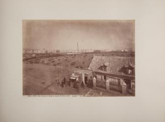 Cádiz. Vista del puerto desde la estación del ferro-carril