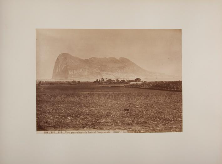 Gibraltar. Vista general tomada desde el Campamento