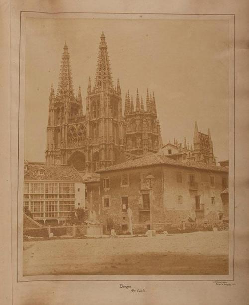 Burgos. Catedral, vista exterior desde el suroeste