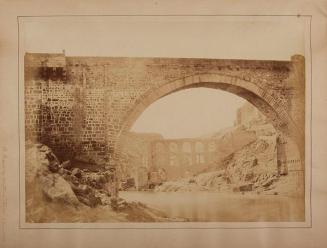 Toledo. Puente de Alcántara y artificio de Juanelo