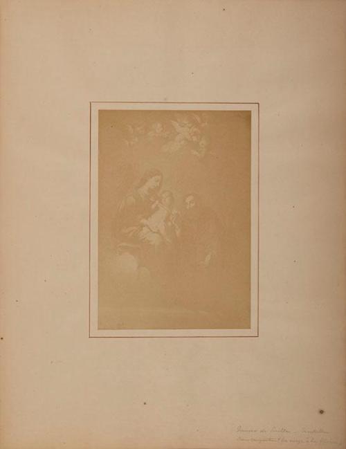 Museo de Sevilla. Murillo. San Agustín (la vierge à la flèche)