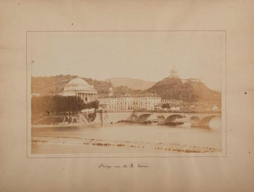 Bridge over river Po. Turin