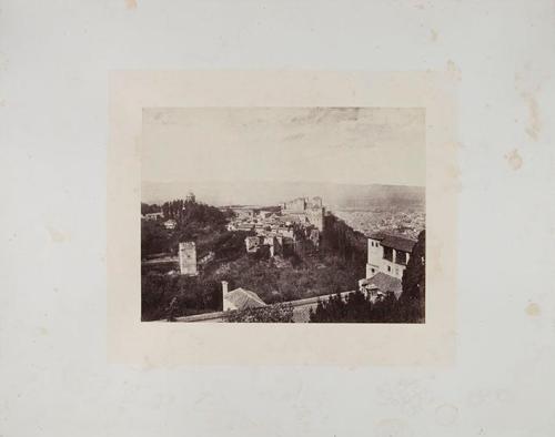 The Alhambra, from the Generalife. Granada