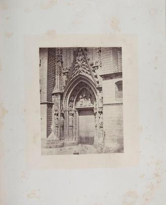 South door of Cathedral. Seville