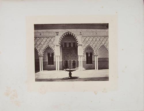 Door of the ambassadors’ hall, at the Alcazar. Seville