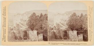 Torre del Homenaje, Generalife y Silla del Moro desde la Alcazaba