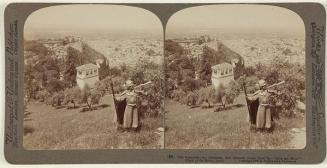 El Generalife, la Alambra y Granada desde la Silla del Moro