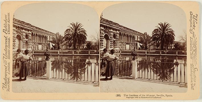 Los jardines del Alcázar, Sevilla